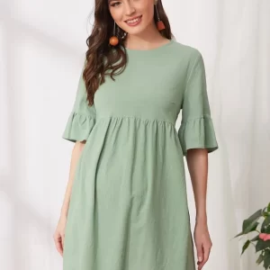 Light Green Short Dress