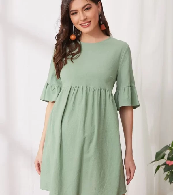 Light Green Short Dress